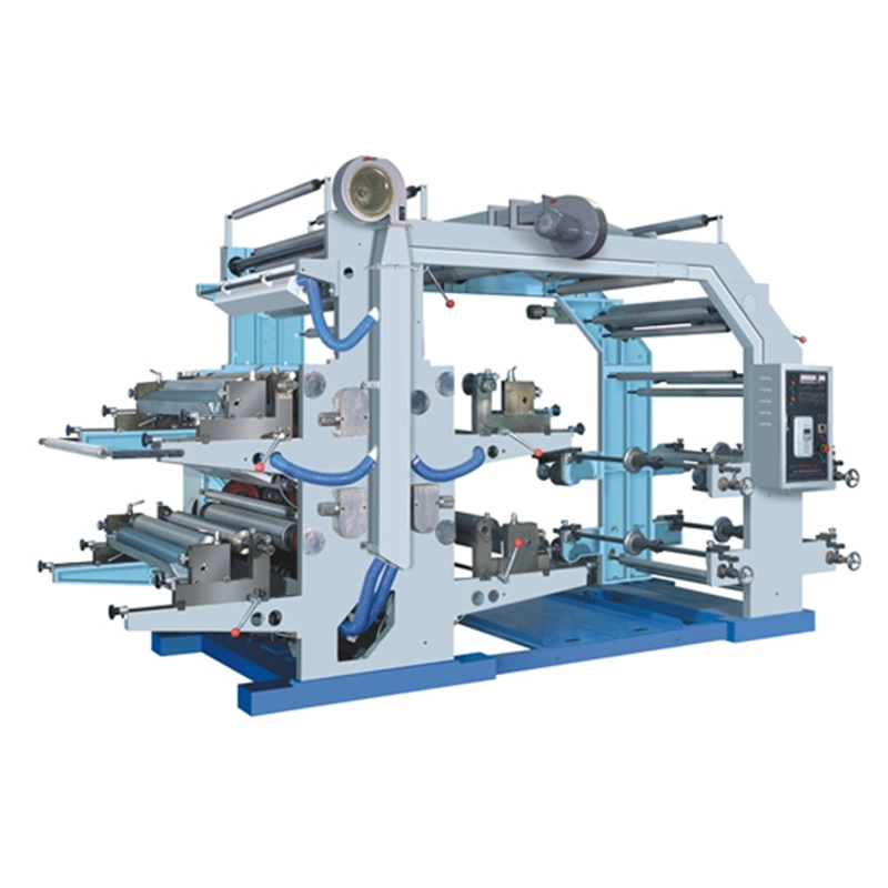 2023 New Style High Speed 6 Color Flexo Printing Machinery for Film