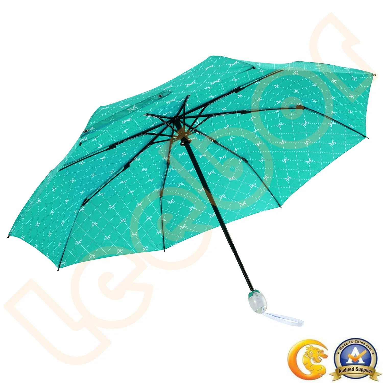 Storm Proof Extendable Collapsible Three Folding Rain Umbrella Gift Items