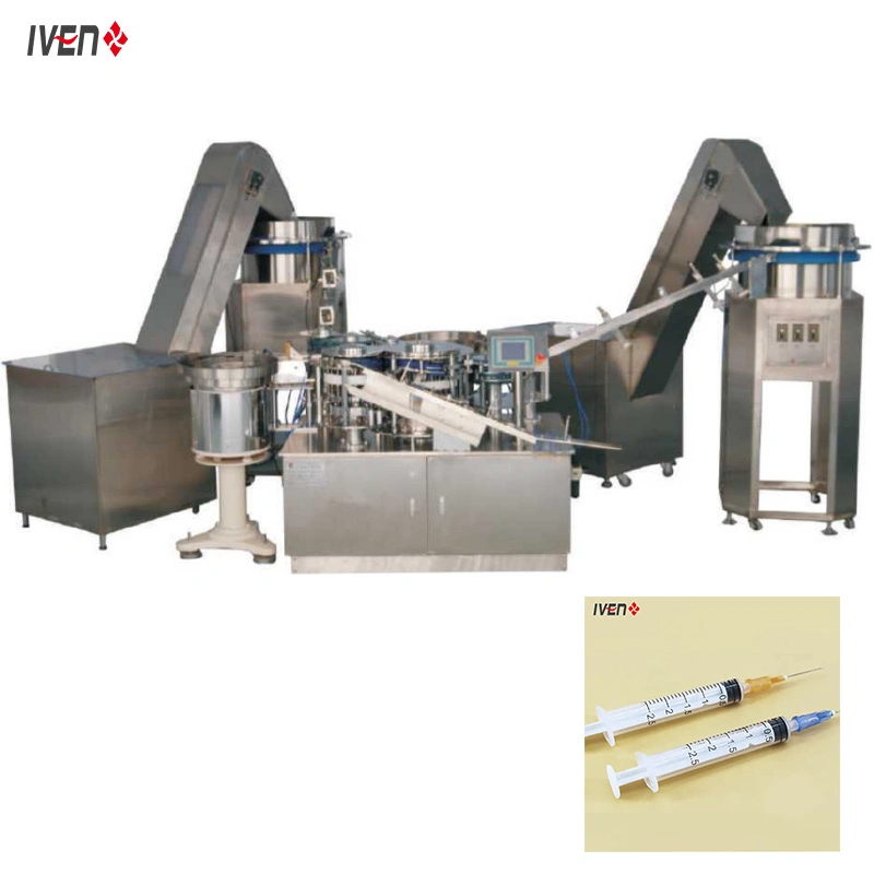 High Speed Syringe Manufacturing Equipment/Automatic Syringe Assembly Line Suitable for Various Syringe Sizes