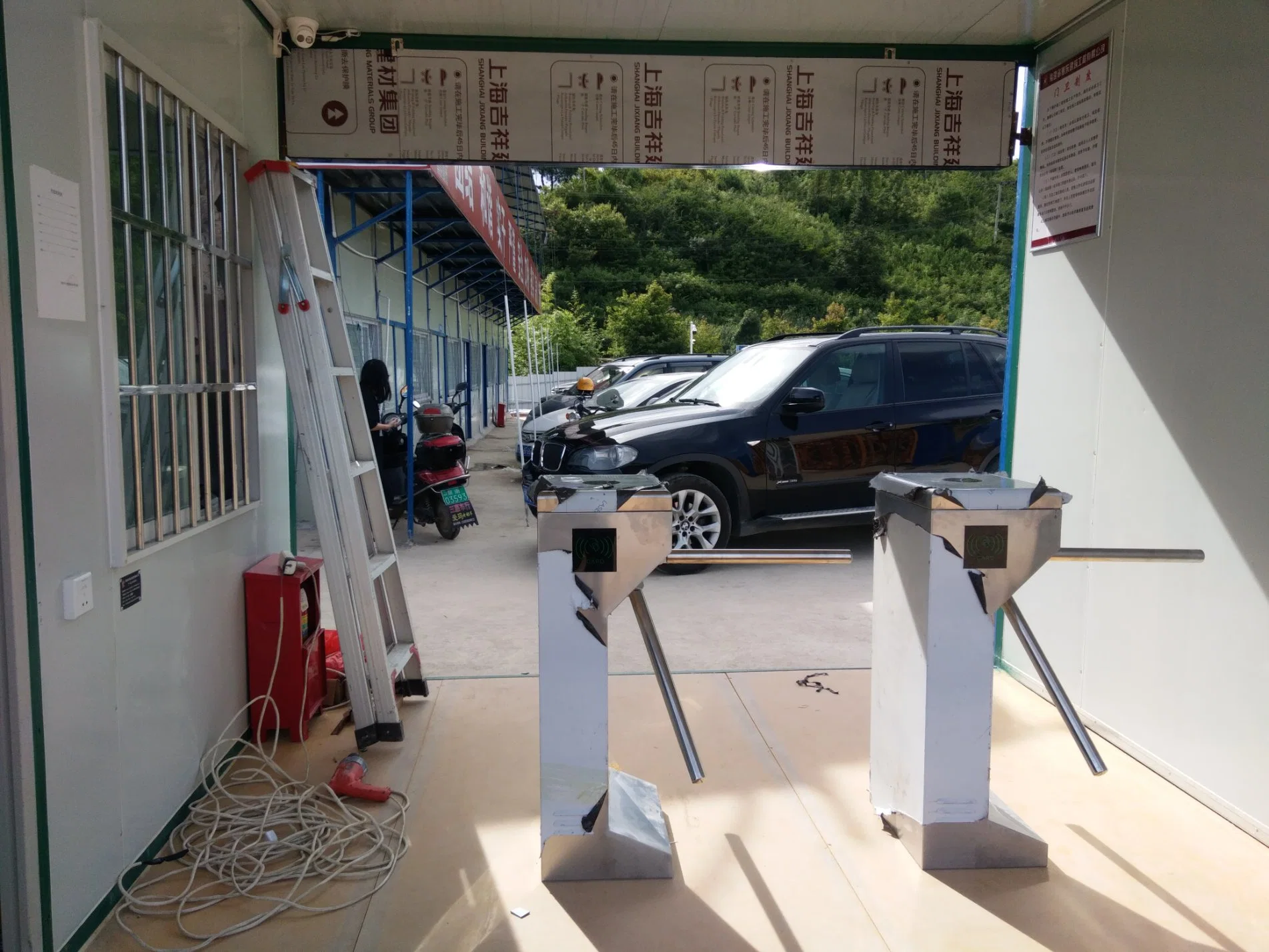 Smart Qr Code Access System Flap Barrier Door Price