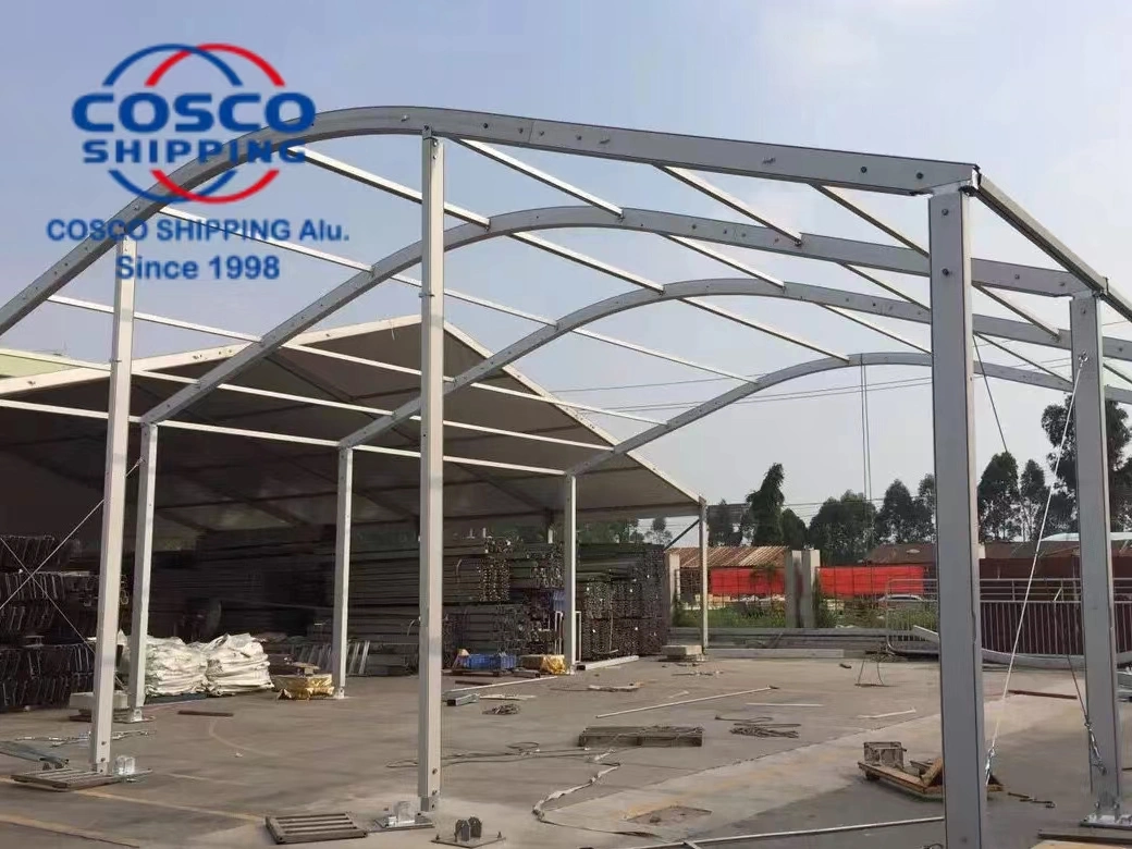 Estructura de aluminio/aluminio resistente al agua Arcum Tent Warehouse Marquee