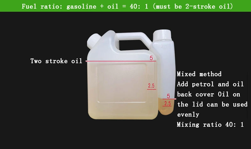 Soprador de folhas portátil a gás de 30 cc e 2 ciclos, soprador a vácuo de jardim a gasolina (EBV300)