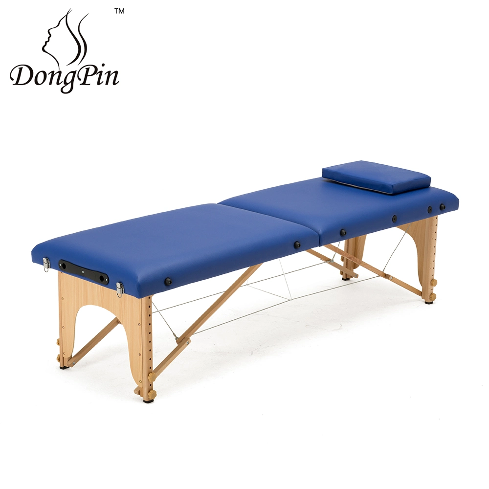 Beauty Equipment Stretcher Portable Massage Table Wooden and Foladbale