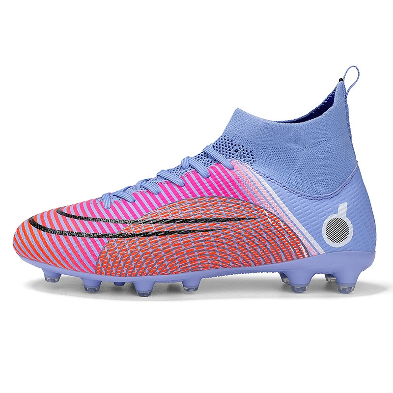 2023 New Customize OEM Leather Women Outdoor AG Fg American Soccer Studs Shoes for Football Cleats