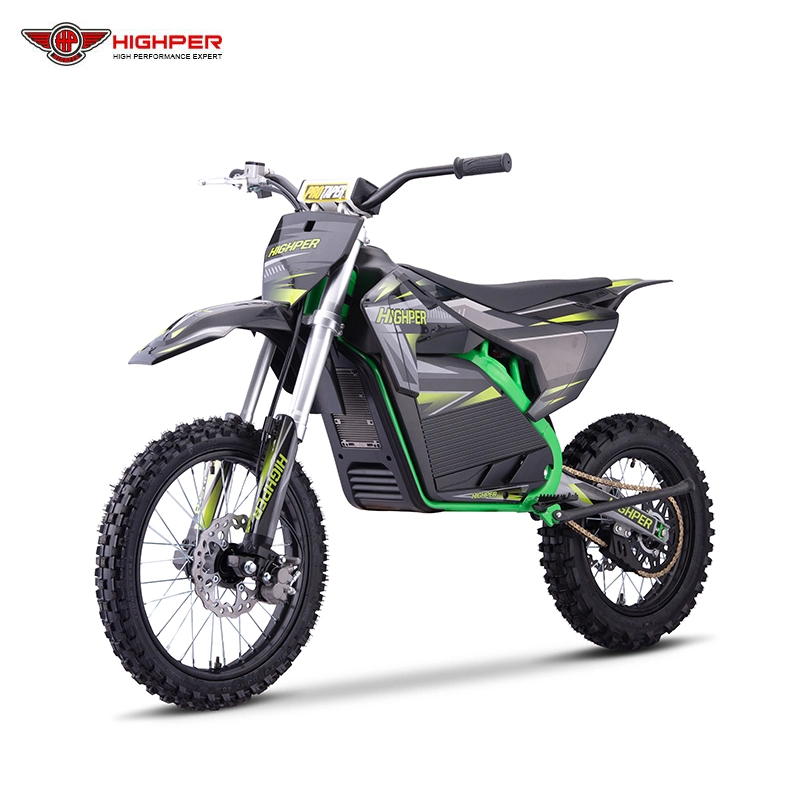 17/14 Electric Dirt Bike 5kw 72V off Road Motorcycle