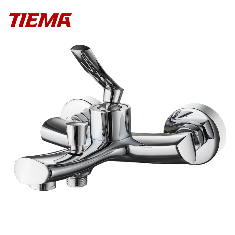 Tiema Wall Mounted Bathroom Medium Bath Faucet