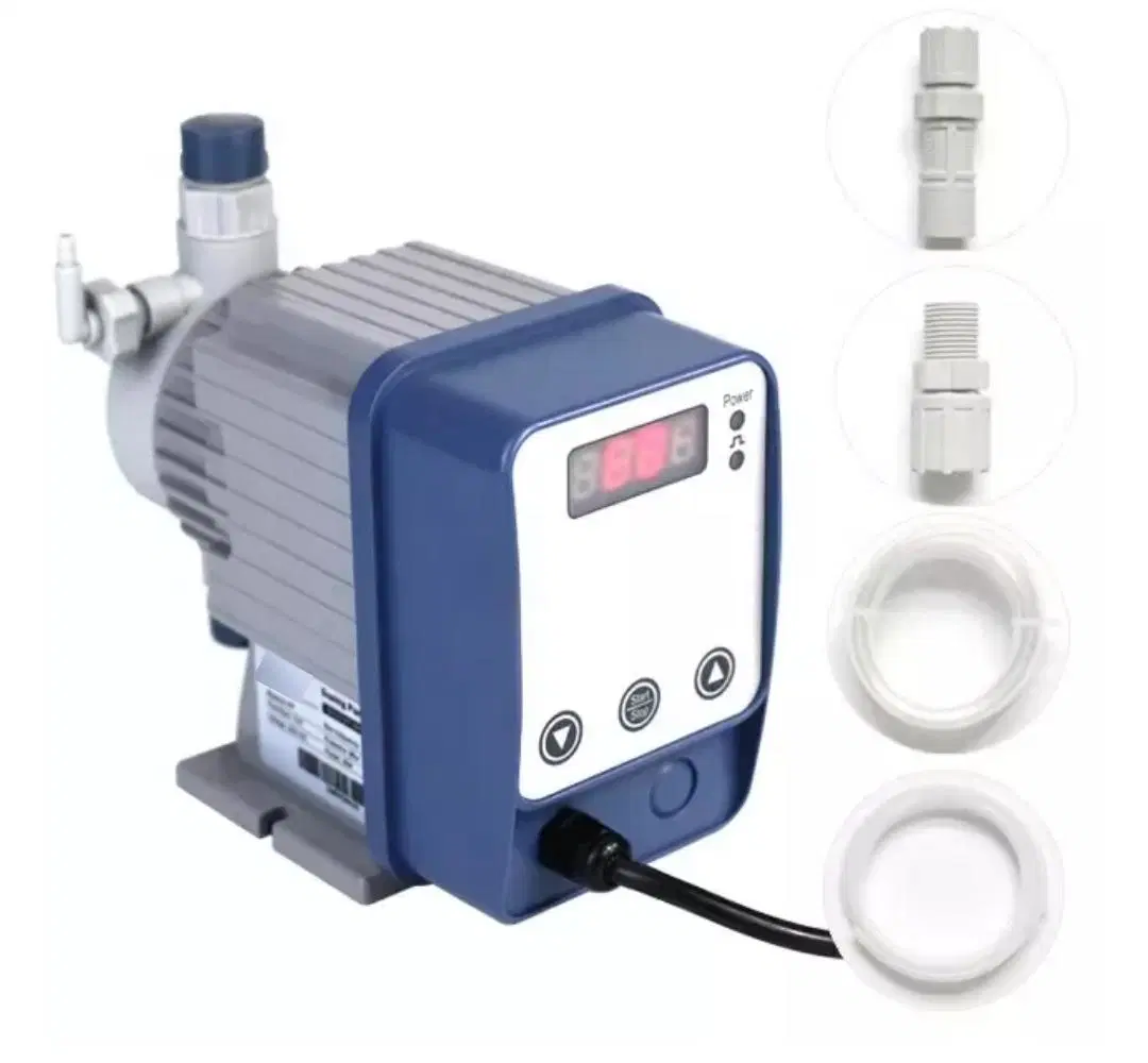 Diafragma dosificador automático bomba química tanque bomba dosificadora de líquido para Tratamiento de agua