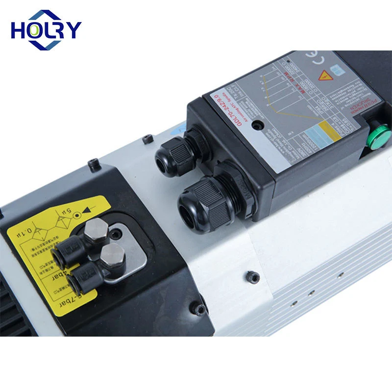 Atc 9kw Haute Puissance Tension Stable 220V 380V ISO30 Haute Couple 7.16nm Moteur de Broche Refroidi par Air CNC pour Machines Industrielles.