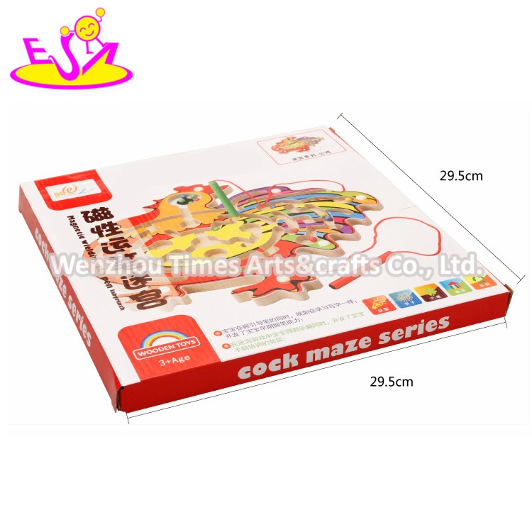 Most Popular Educational Wooden Marble Maze Toy for Kids W11h050