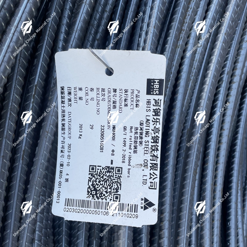 Wholesale/Supplier Hot Rolled Steel Wire Rod Gr. 60 Rebar Steel Deformed Steel Bar in Coil