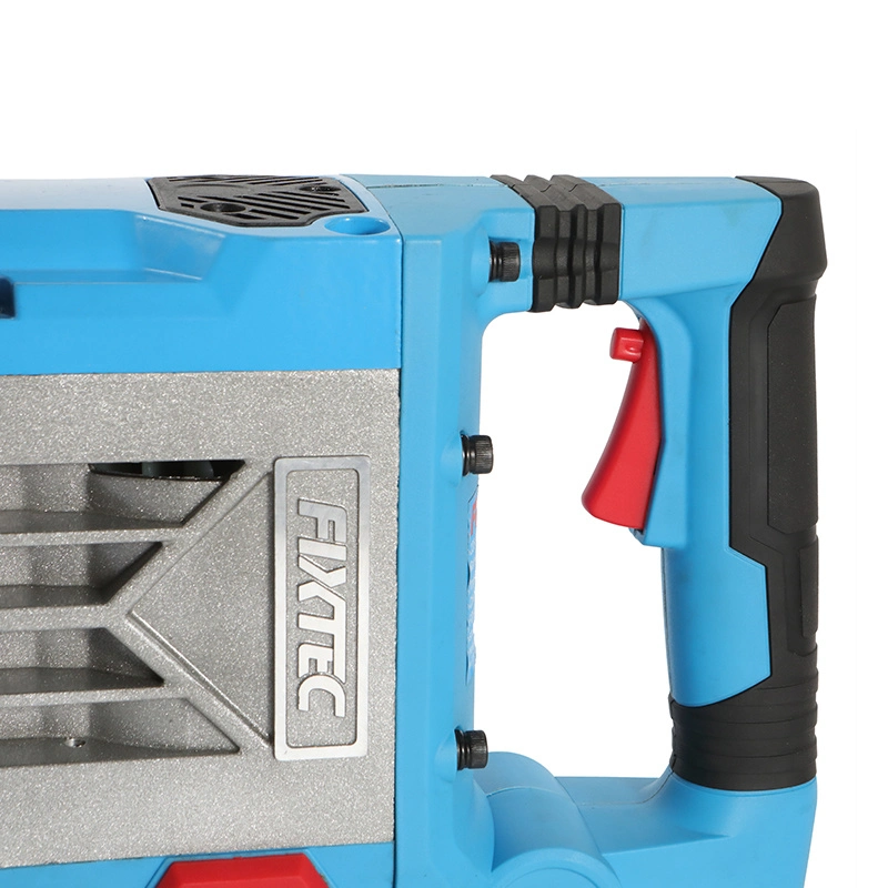 Fixtec 1500W Elektrische Hammer Abriss 30mm Hex Jack Hammer Power Mit Metallbox+Karton-Box