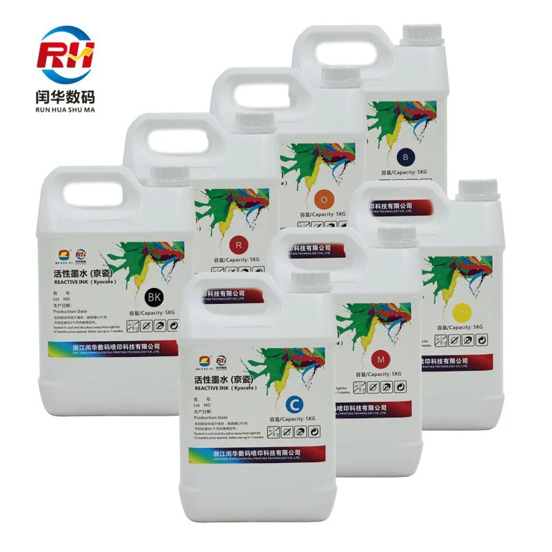 High Quality Customed Reactive Digital Printing Ink for Kyocera Bdr Blue