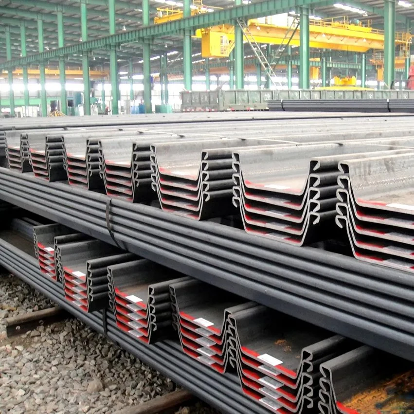 Factory Supply Sheet Pile Steel Price of Type 2 Larsen Steel Sheet Pile