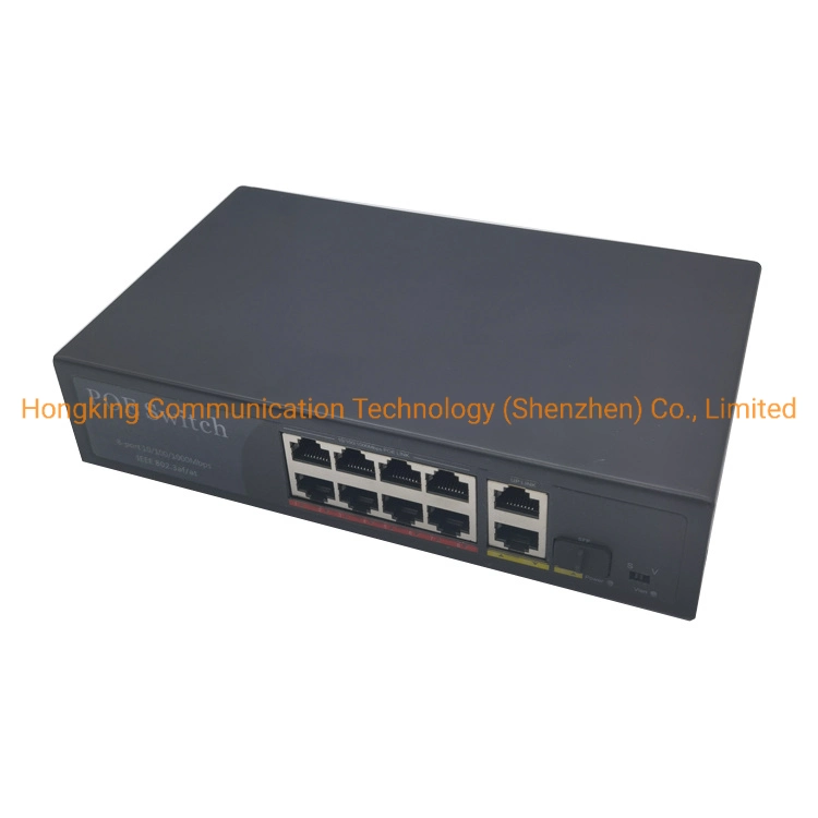 100m 8+2+1SFP Switch POE eléctrico/OEM Switch POE ODM 4 8 16 24 portas