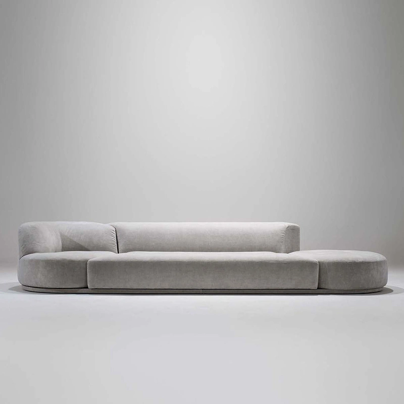 Moderne Luxus-Möbel Italienische Sektional Modular Rotate Stoff Set Sofa