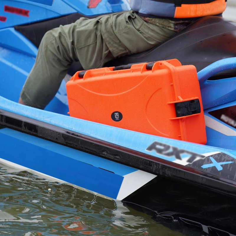 Housse de protection en plastique rigide étanche pour les sports d'extérieur en cas d'urgence Orange