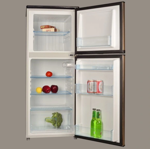 138L refrigerador de doble puerta nevera y congelador parte superior inferior congelador Nevera BCD-138