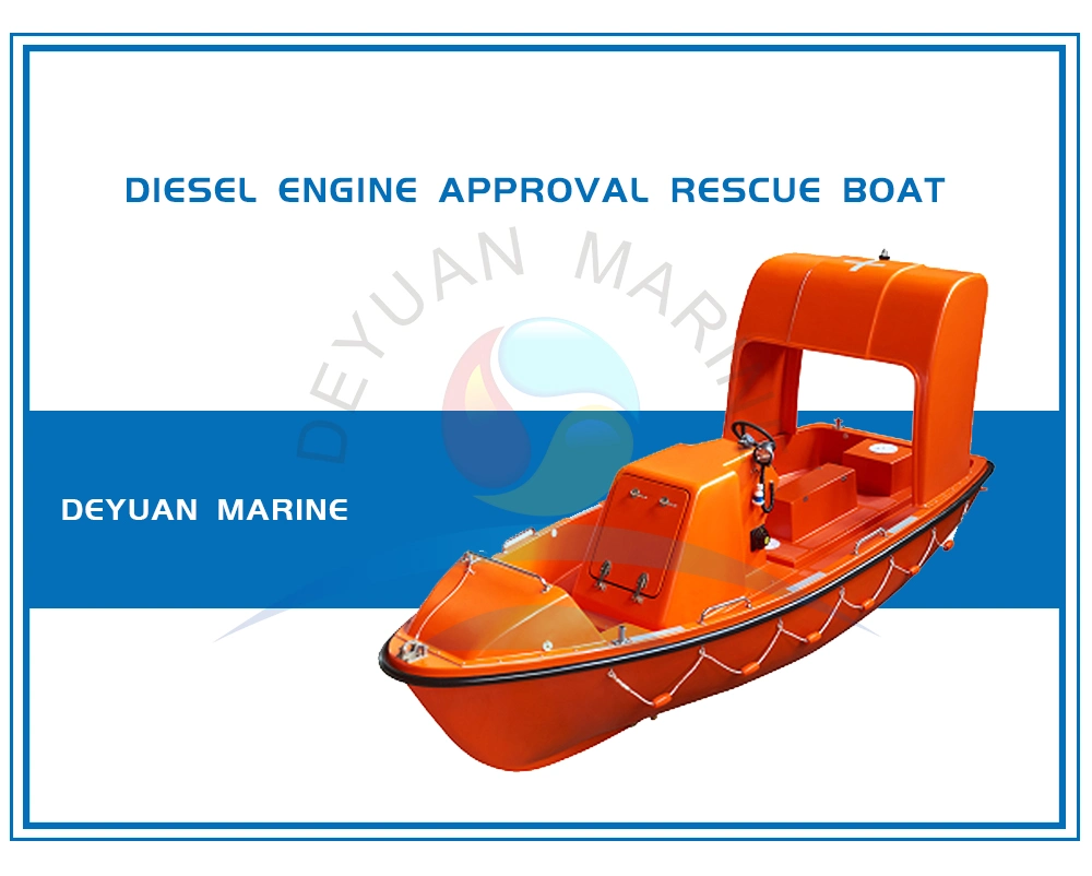 Ce Approved 16 Person Fast Rescue Boat