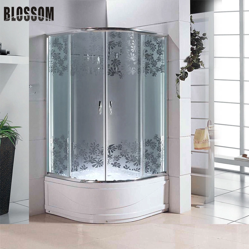 Classic Line Glass Enclosure Simple Shower Room with High Tray