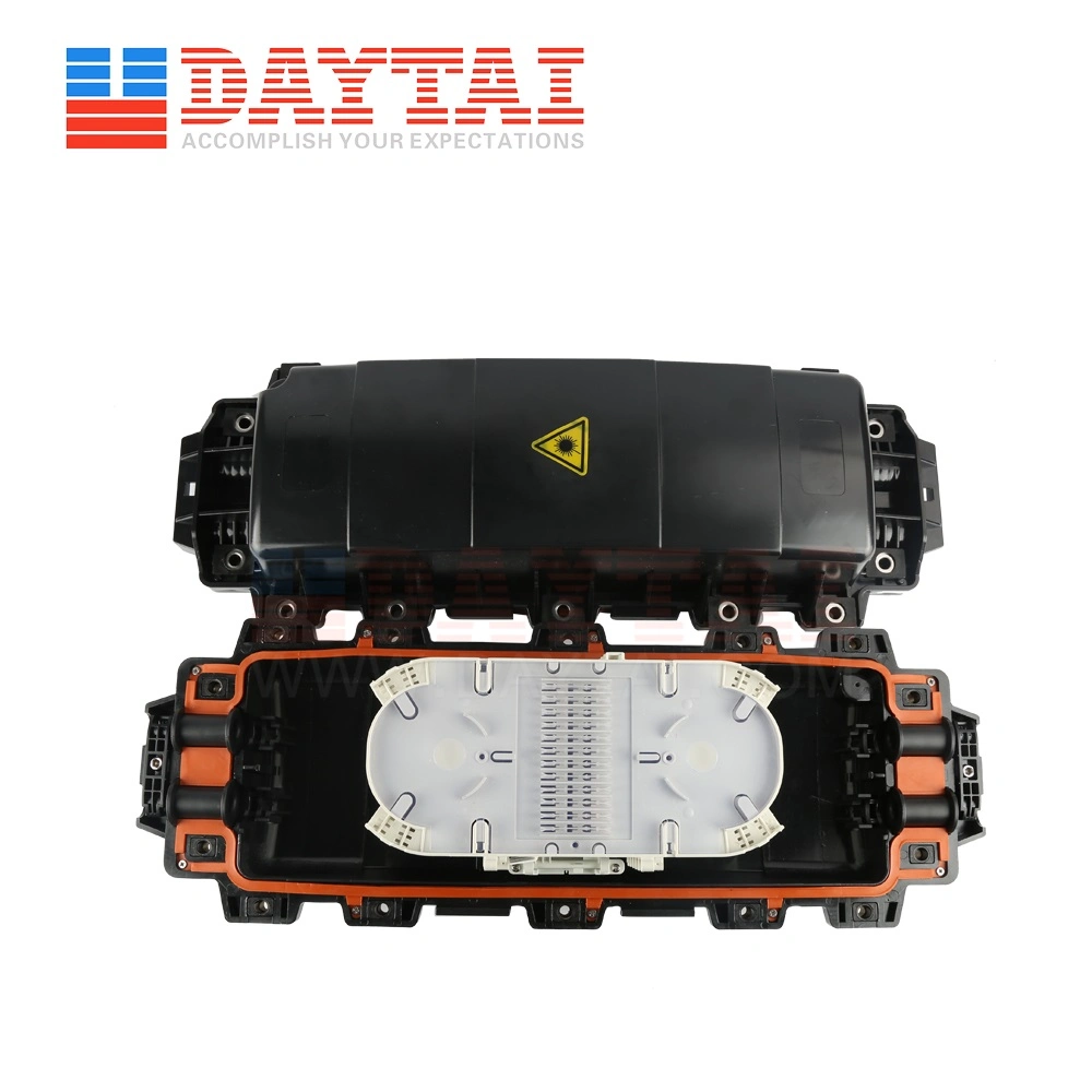 4 Port 432 Core Max Capacity Horizontal Fiber Optic Splice Closure