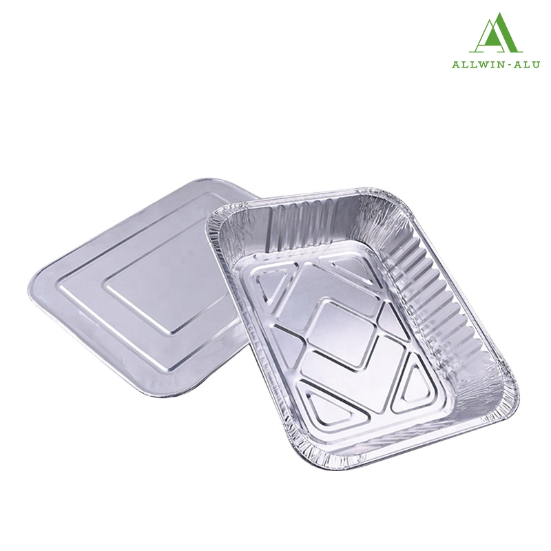 450ml Foil Container/Tray Customized 1lb Aluminum Loaf Pan for Food