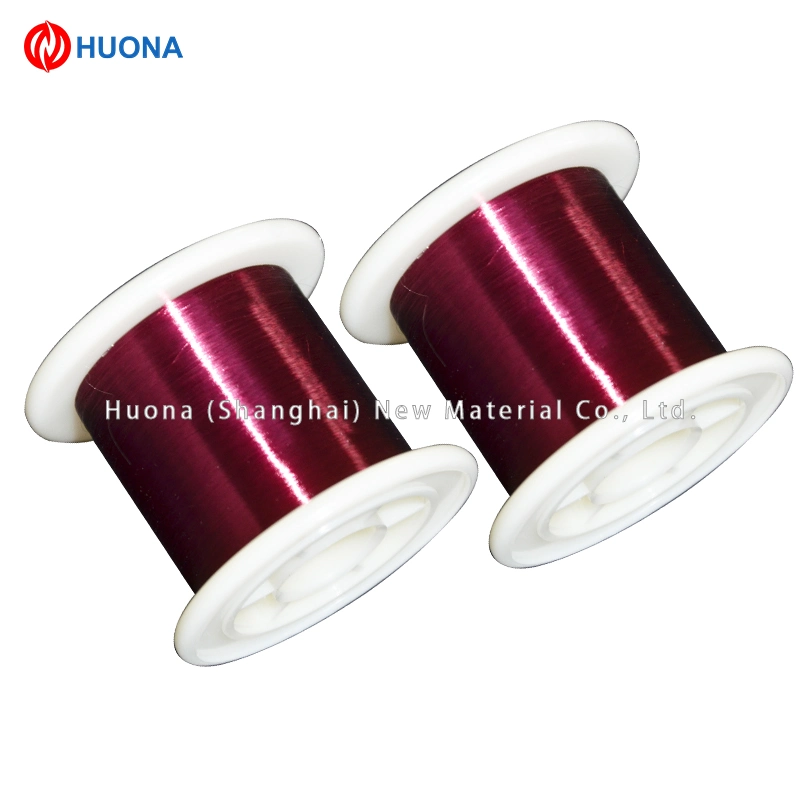 Polyester Enamelled Resistance CuNi40 Alloy High Temperature Enameled Wire