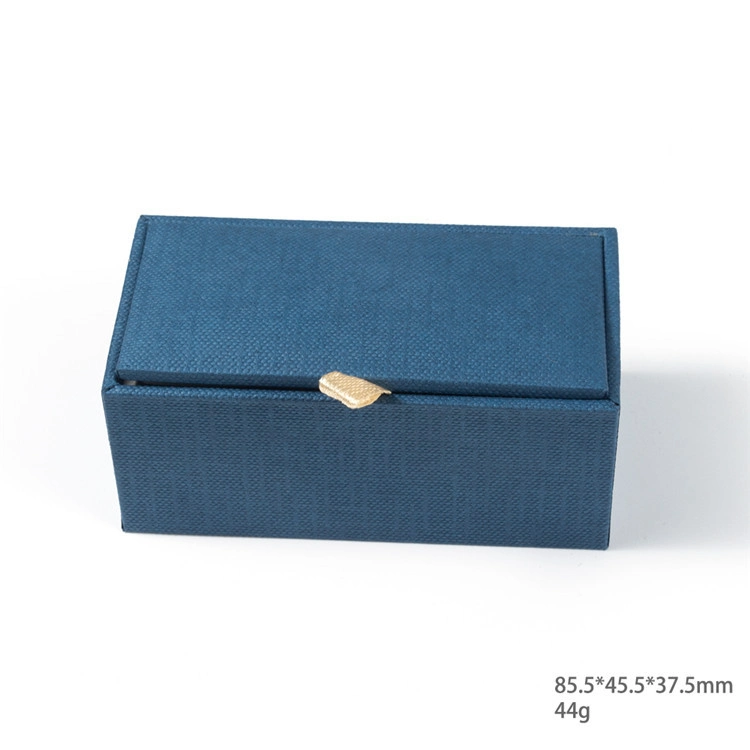 Wholesale/Supplier Romantic Blue Luxury Rigid Cardboard Paper Packing Gift Box Set with Ribbon Tie