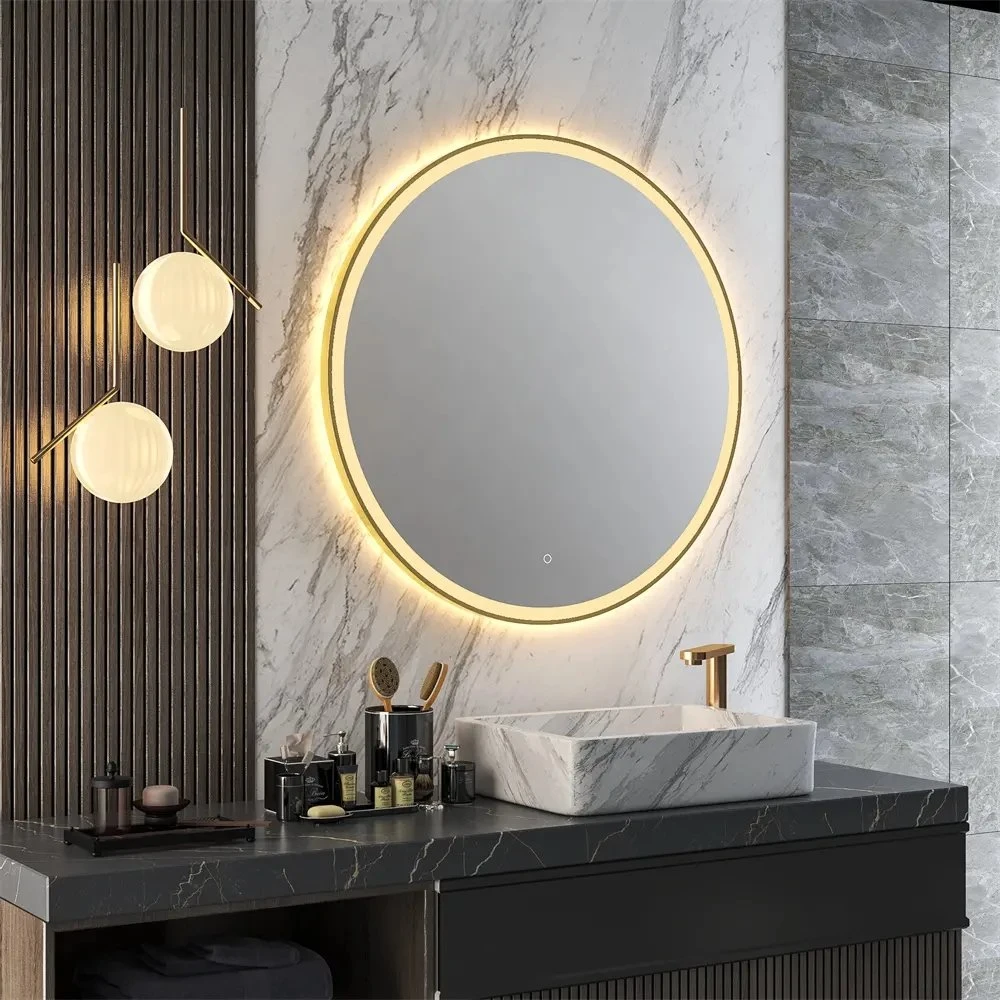 Hot Sale Hotel Design Wholesale/Supplier LED Bathroom Manufacturer Makeup Vanity Dressing Mirror Bath LED Smart Mirror