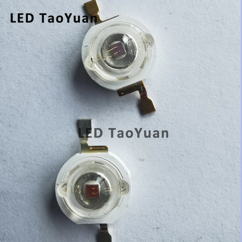 1W 3W RGB LED Luz Roja