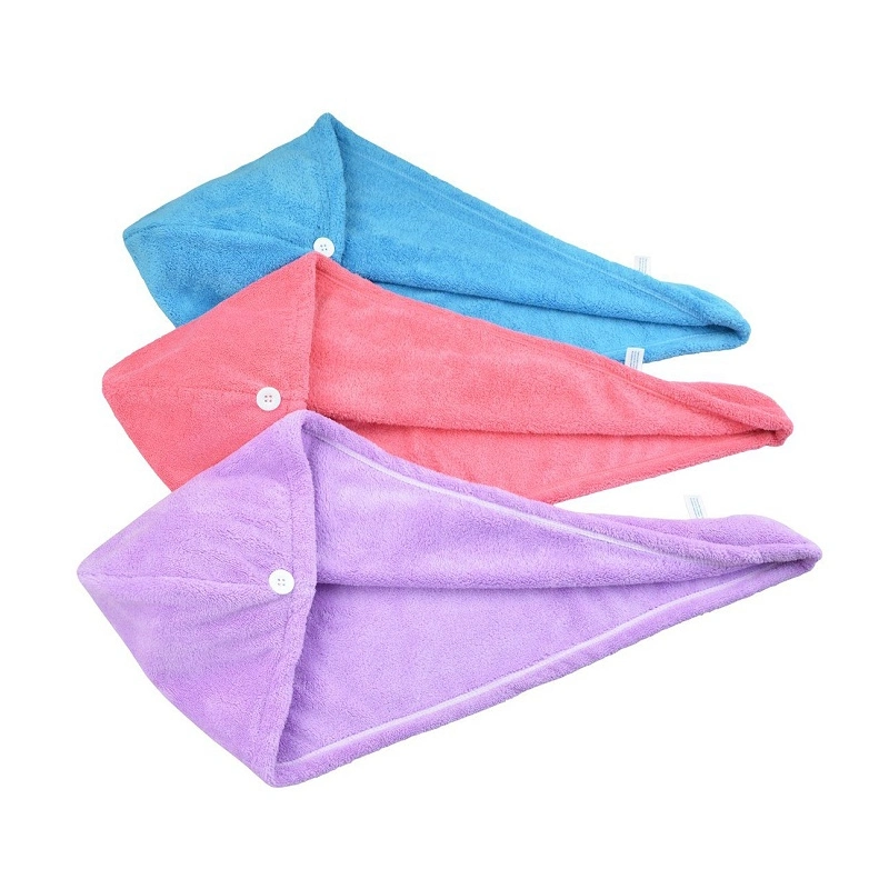 High quality/High cost performance  Super Absorption Wrap Hair Towel Microfiber Hair Towel Wrap Turbans