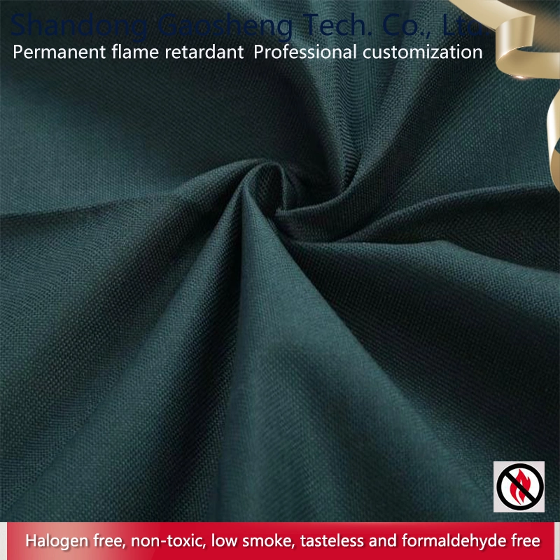 Promotional Various Durable Using Heavyweight Flame Retardant Fabric Curtain 100% Polyester