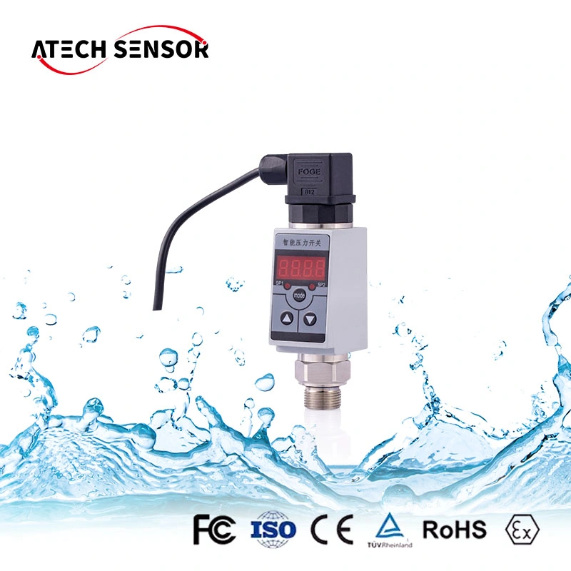 Hydropower Petroleum Chemical Water Oil Gas Air Steam Fluids Electronic Digital Pressure Switch