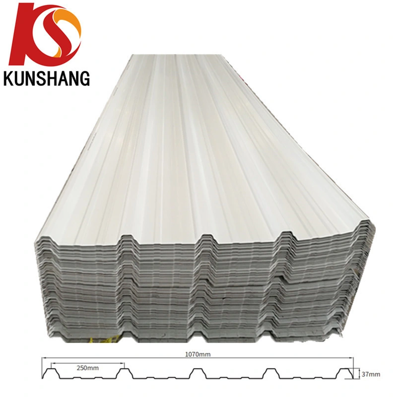 Trapezoid Anti-Corrosive ASA PVC Roof Sheet