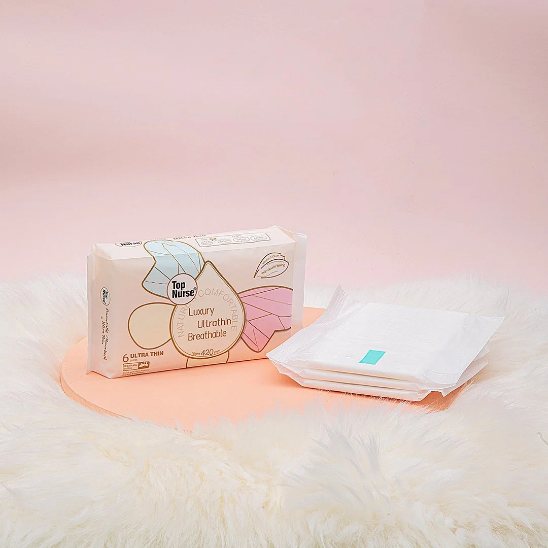 Disposable Hygienic Products Super Absorption Anion Sanitary Napkin Menstrual Pads