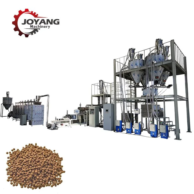 500 Kg Per Hour Automatic Floating Fish Feed Production Line with Extruder