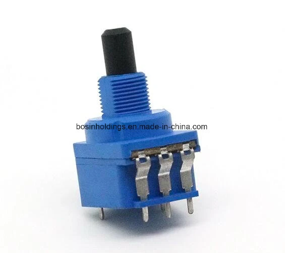 16mm Dimmer Potentiometer with Push Switch for LED Light