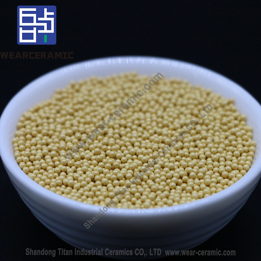 1-10 mm Zirconium Beads Cerium Stabilized Zirconia Beads for Special Chemical Industry