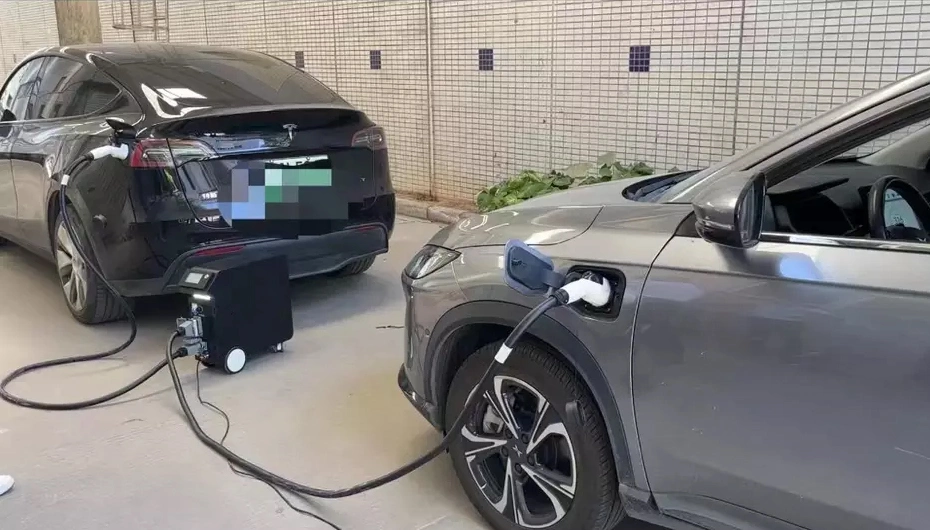 Portátiles móviles 20kw Alquiler de Vehículos Eléctricos EV bidireccional con cargador de batería interna de V2n EV el Cargador de emergencia dinámico