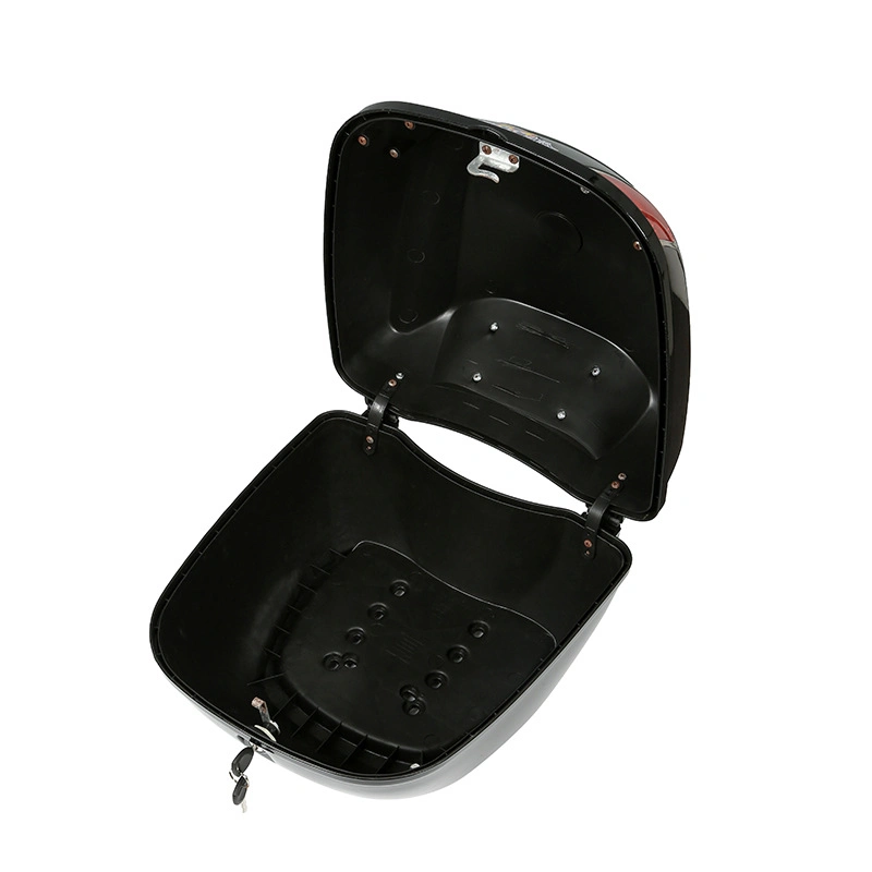 for Top Delivery Case Scooter Bag Rear Hard Luggage Harley Box/Scooter Food E Cargo Box/ Large Capacity 43L Motorcycle Tail Box