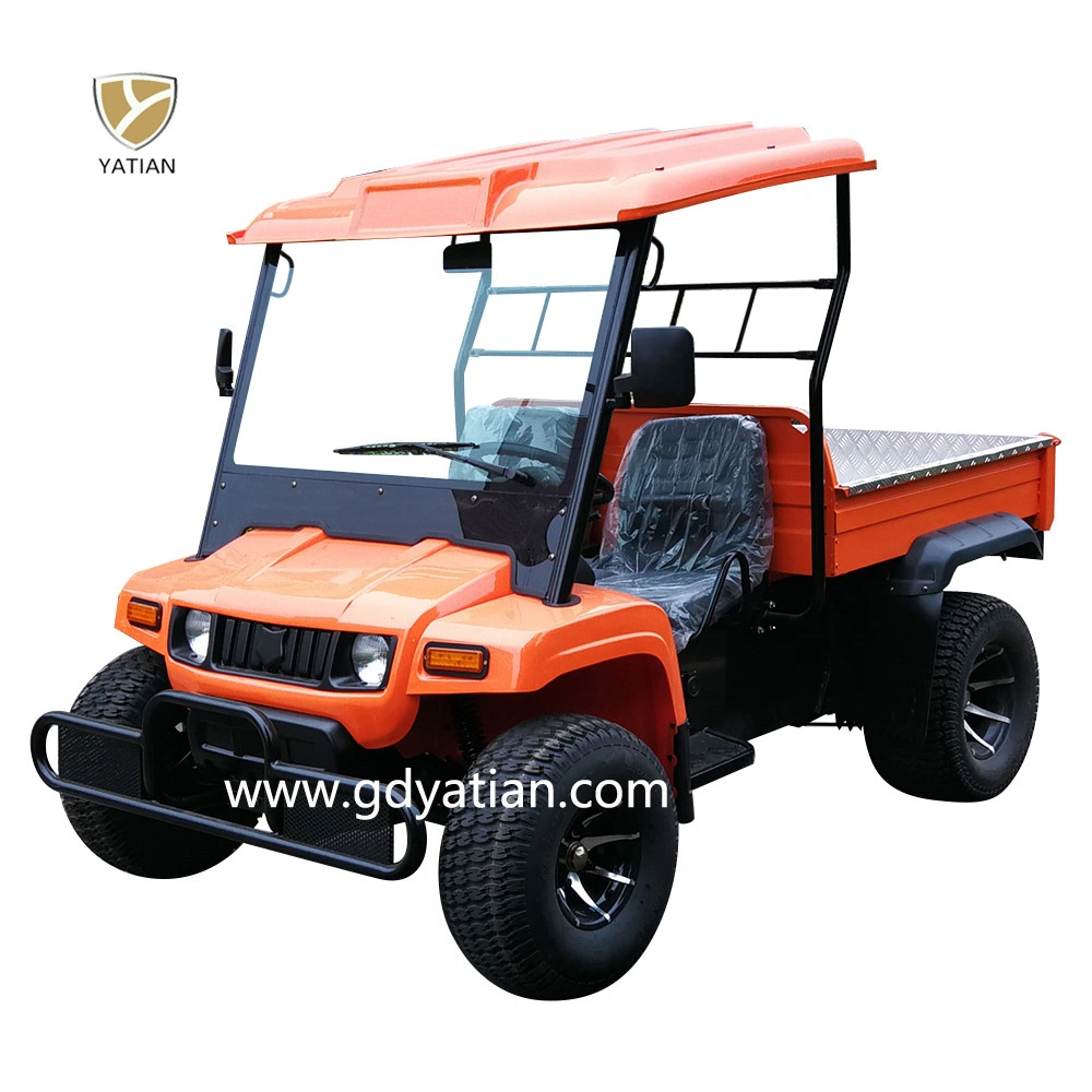 Top Quality Four Wheel Agricultural 5kw 48V Electric Utility Vehicle Farm Truck