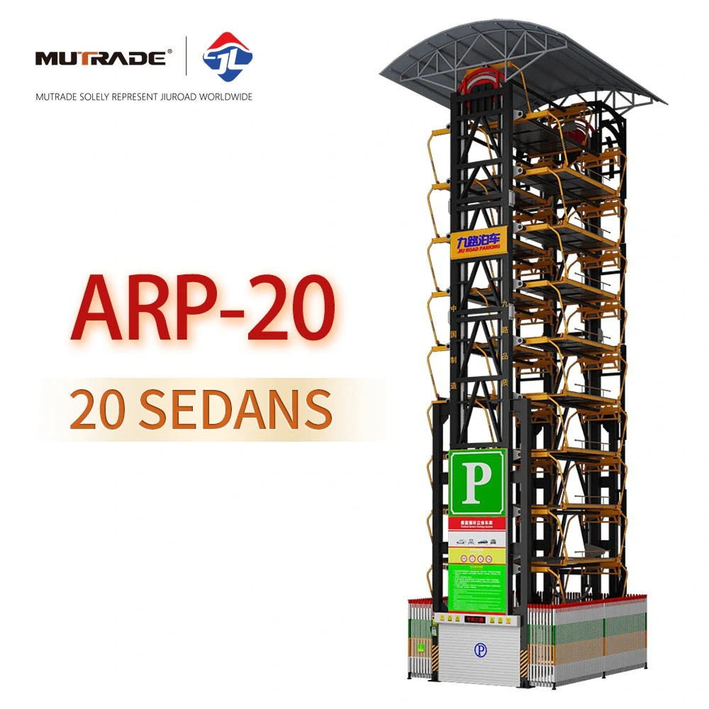 Mechanical Parking Building Smart Vertical Parking Lift