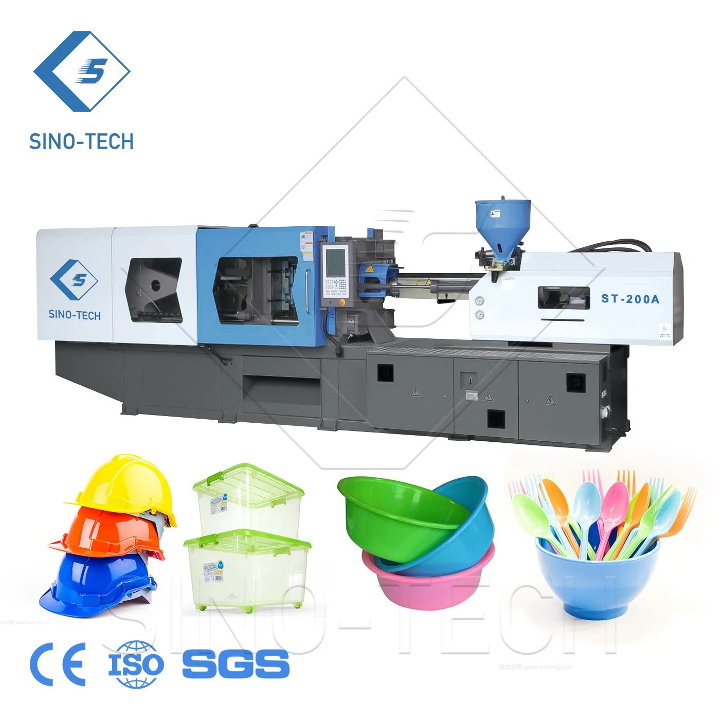 Hydraulic & Mechanical Desktop Molding Plastic Chair Injection Moulding Machine with CE