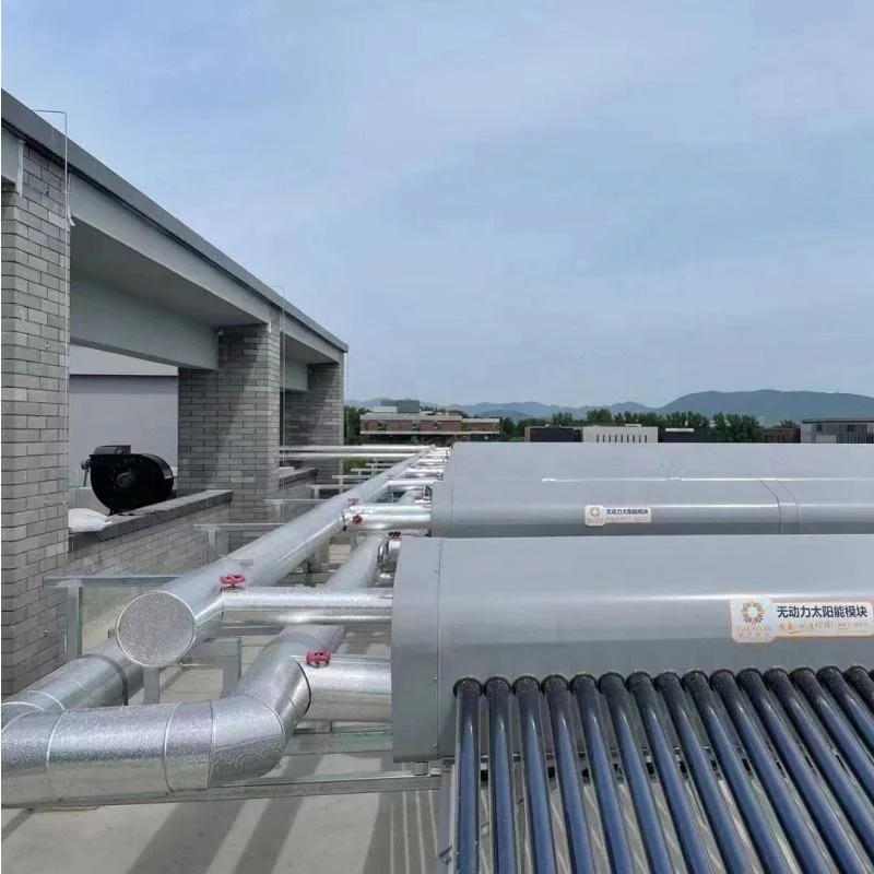 Vakuum-Rohr Druck Solar Water Heater System