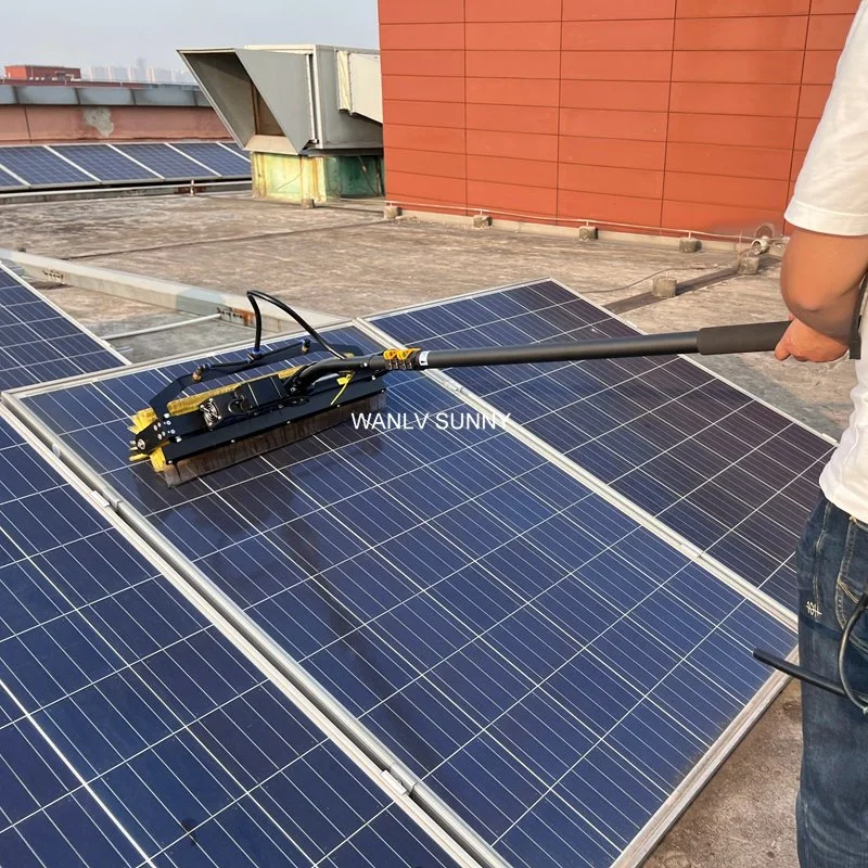 Lieferant Custom Outdoor Nasskörper Elektrische Schuh Elektrische Solarpanel Rolle Toilettenschrubber Schwämme Bad Auto Waschbürste Reinigung Pinsel