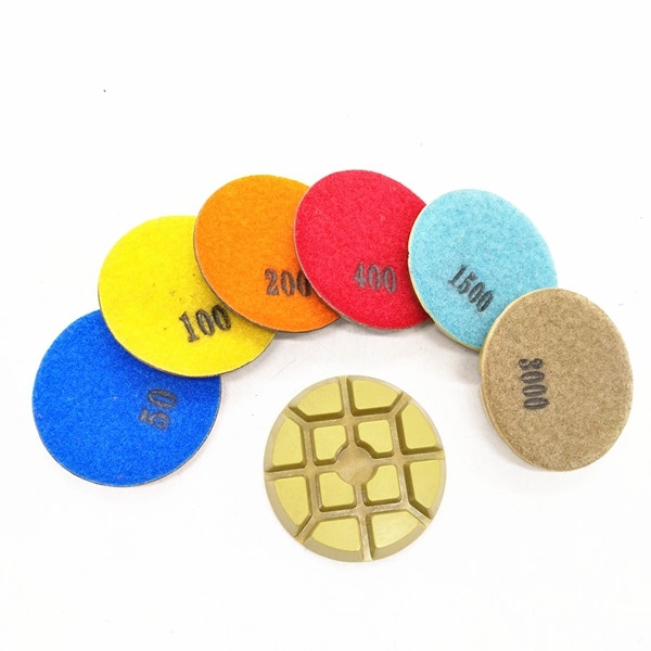 3" Typhoon Dry/Wet Concrete Floor Polishing Pads