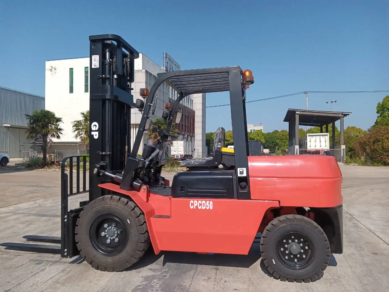 Used Toyot a Material Handling Equipment 5ton Cpcd50 Diesel Forklift Truck with Good Quality for Sale