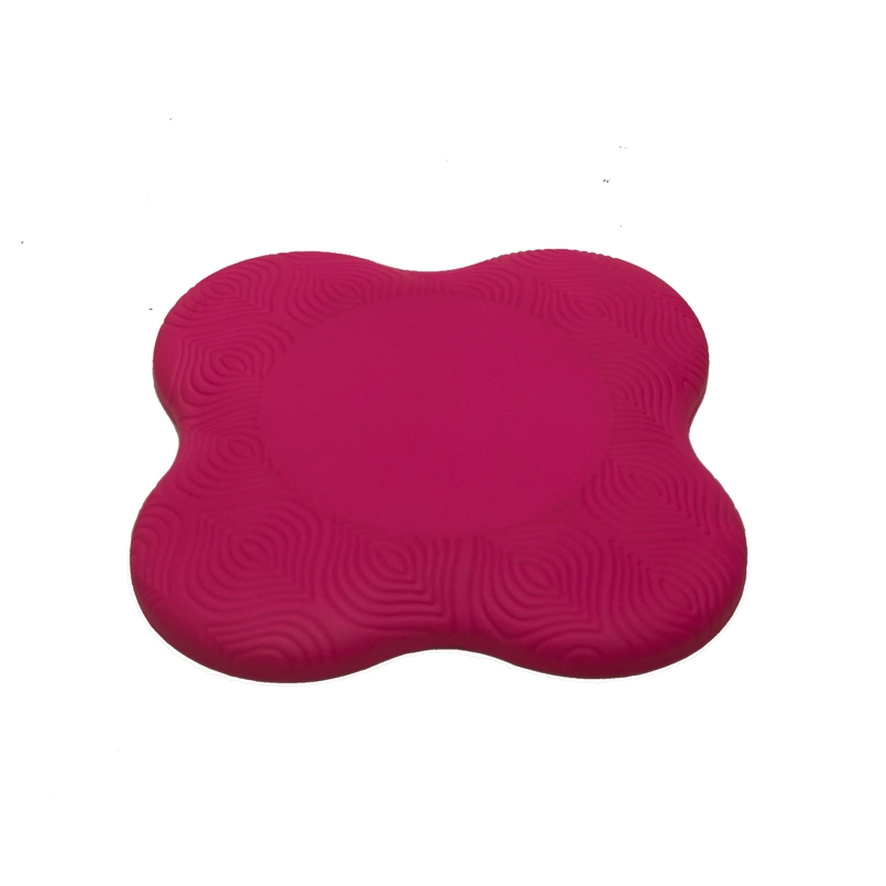 PU Petal Shaped Single Kneeling Mat Yoga Elbow Pad Yoga Knee Pad Polyurethane Foam