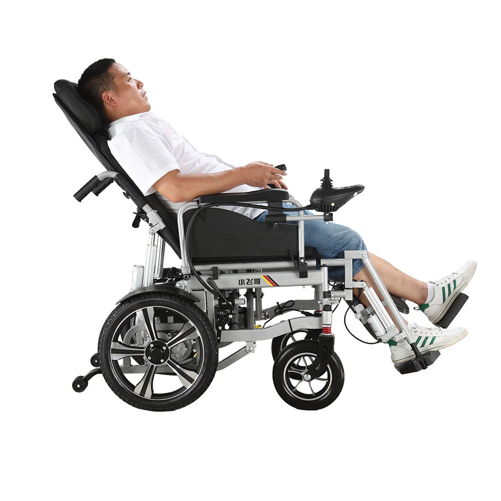 Reclining Heavy Duty Outdoor Foldable Folding Motorized Electric Power Wheelchair