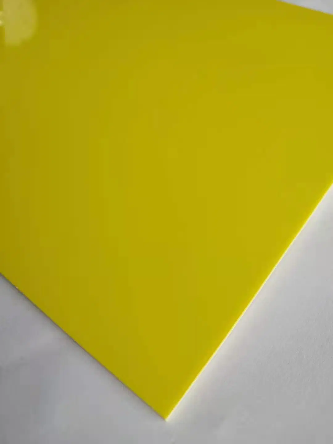 Laser Engraving High Density Yellow Acrylic ABS Plastic Sheet