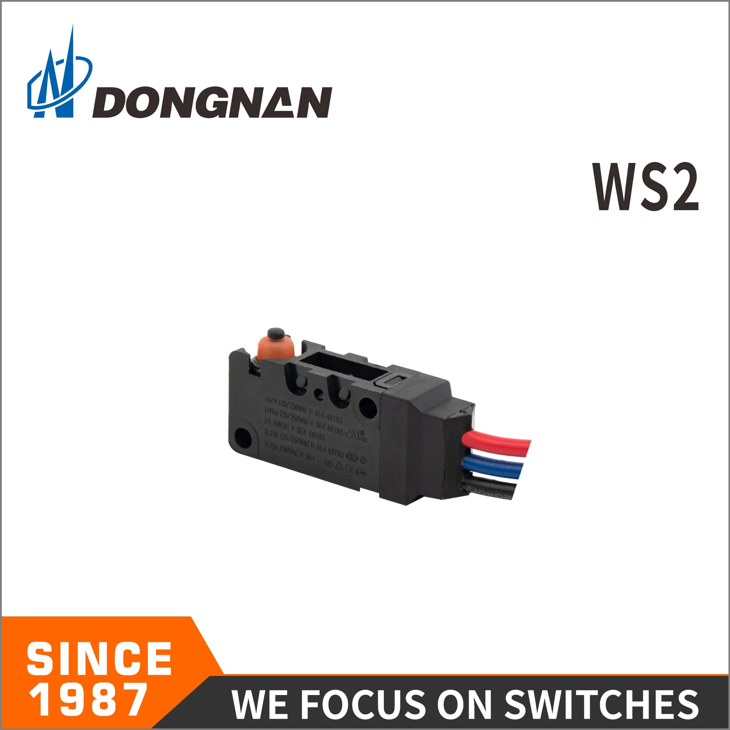 Automobile Office Machine Waterproof Micro Switch Ws2 Wholesale/Supplier Manufacturers